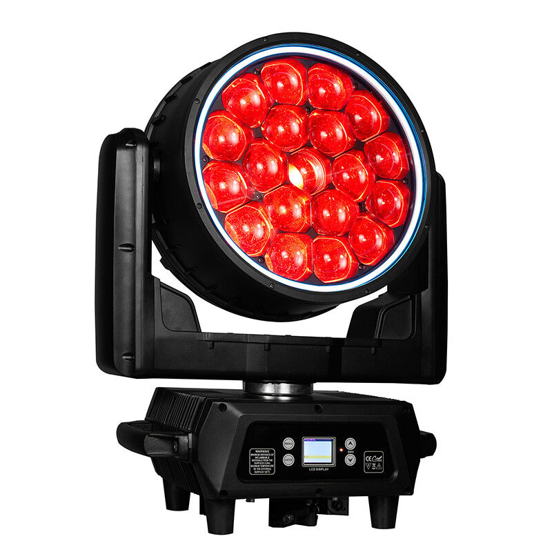 RGBW 4in1 LED Moving Head Stage Light For Concert Venue