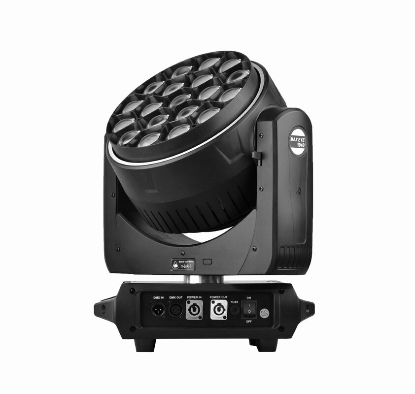 LED Moving Head Wash Zoom Rotation 19pcs 40W 4 In 1 Stage Light For Wedding Event