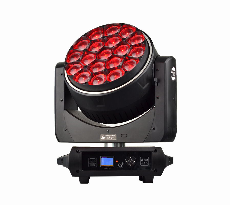 LED Moving Head Wash Zoom Rotation 19pcs 40W 4 In 1 Stage Light For Wedding Event