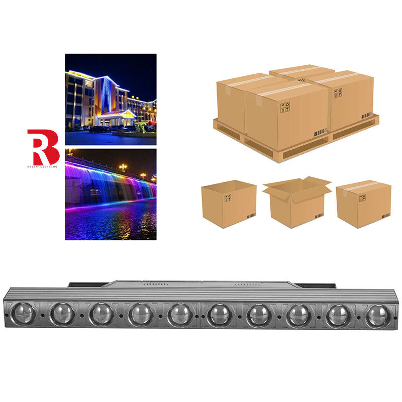 IP20 10*40W LED Wash Beam Bar Light RGBW 4in1 City Light For Entertainment