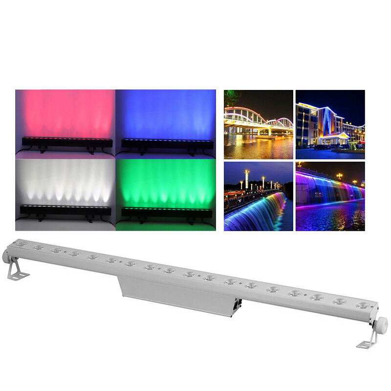 18*4W RGBW 4in1 LED Wash Light IP65 LED City Stage Light Factory