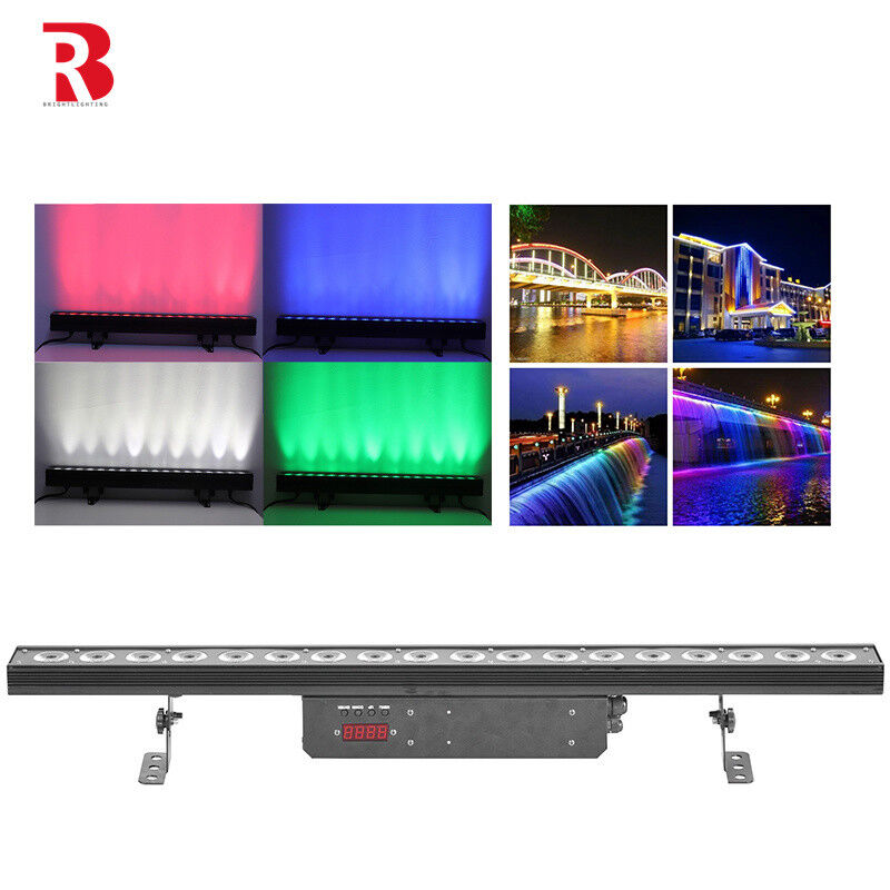 200W 18PCS*10W RGBW 4in1 LED Wash Light LED City Light For DJ Concert Wedding