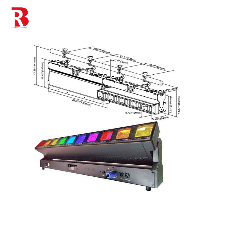 6300K 3D Animation Laser LED Beam Stage Light DJ Animation For Party Club Effect