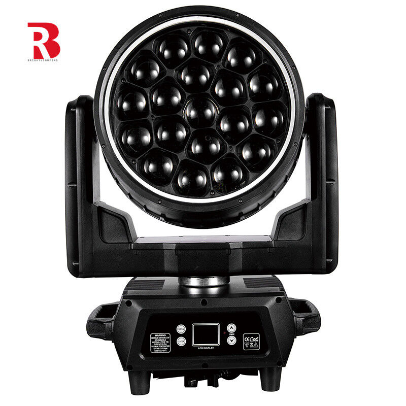 850W 19*40W RGBW 4in1 Big Bee Eye LED Moving Head For Concert