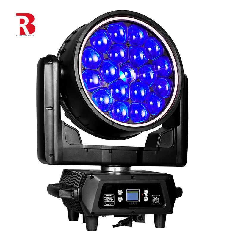 100V 240V Bee'S Eye 19*40W DMX RGBW 4in1 Mini LED Spot Moving Head Light DMX