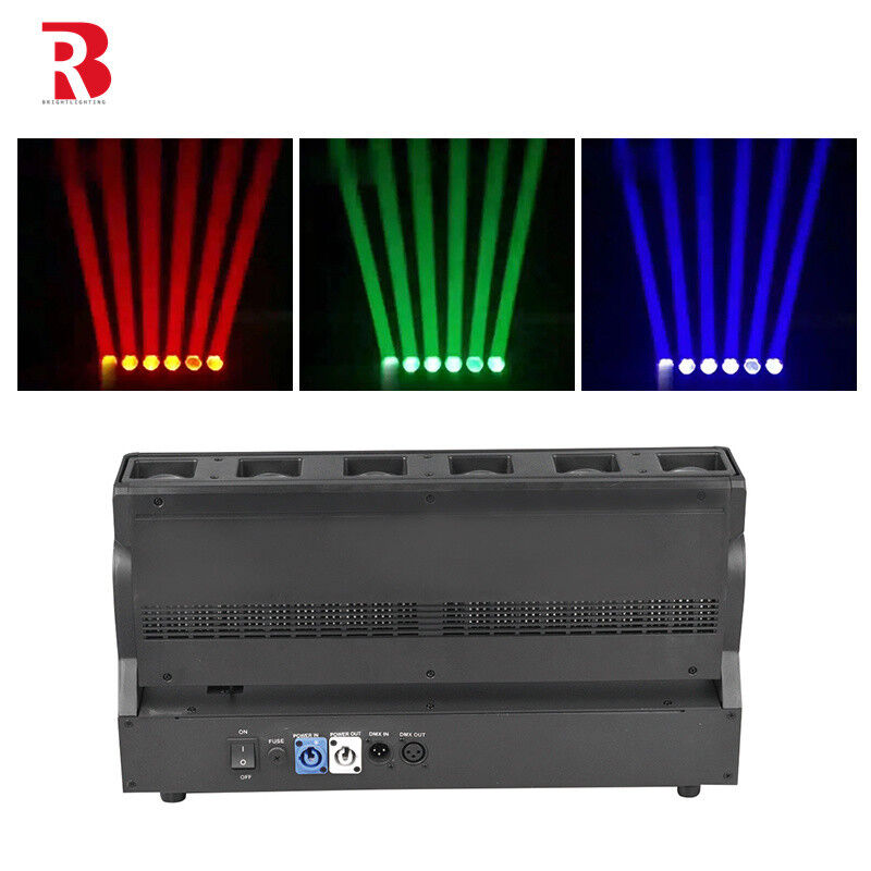 6x40W RGBW Sweeper Beam Quad LED Bar Beam Stage Light For Creating Lighting Effects
