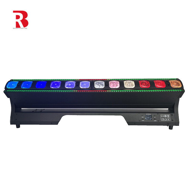 LED Strobe Moving Head 12pcs 40W RGBW LED Beeye Stage Light With High Light