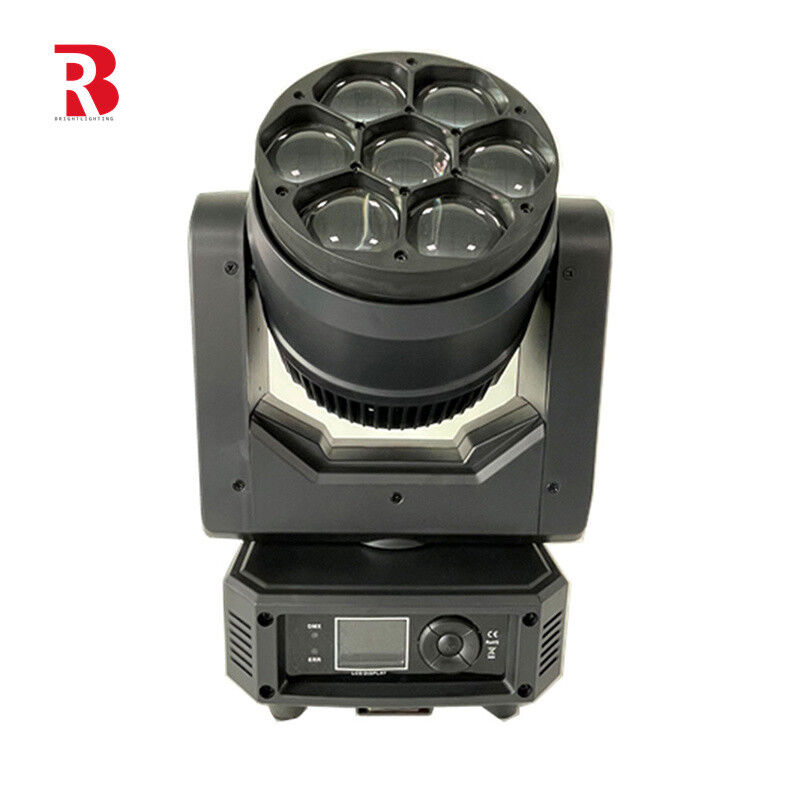 Mini LED Moving Head 7pcs 40W RGBW LEDs Strobe Beam Stage Beeye Light For Show