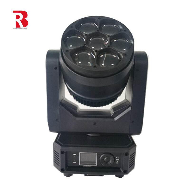 Mini LED Moving Head 7pcs 40W RGBW LEDs Strobe Beam Stage Beeye Light For Show