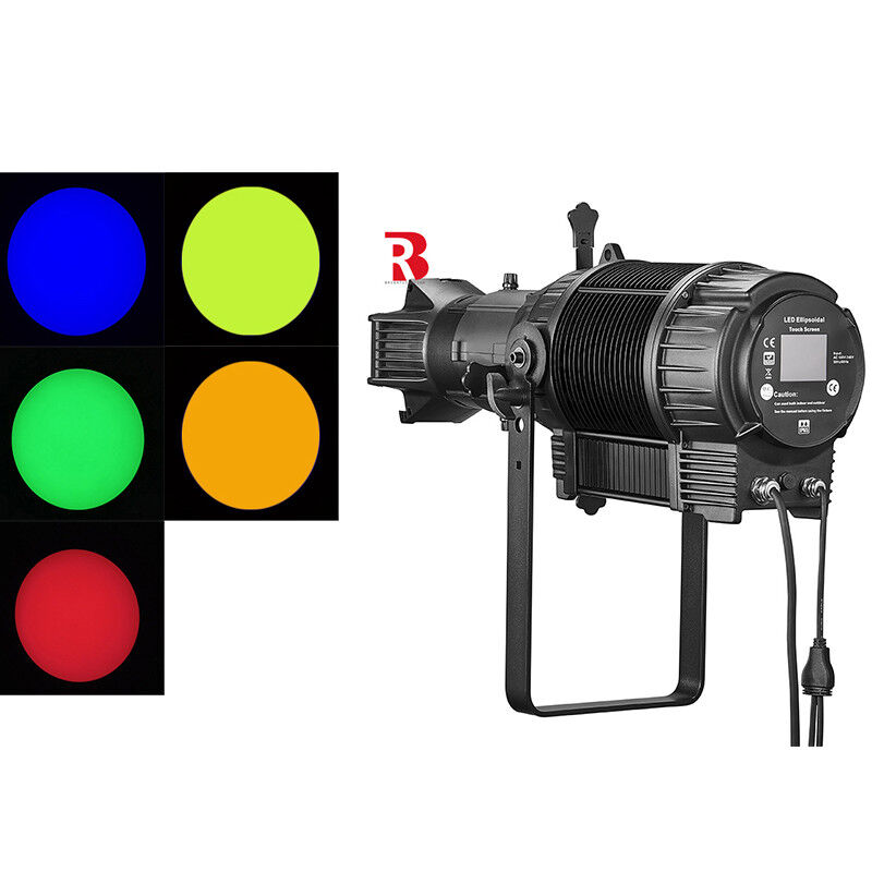 Outdoor 300W Fan-Less Water Proof LED Framing Spot Studio Light For Stage Show