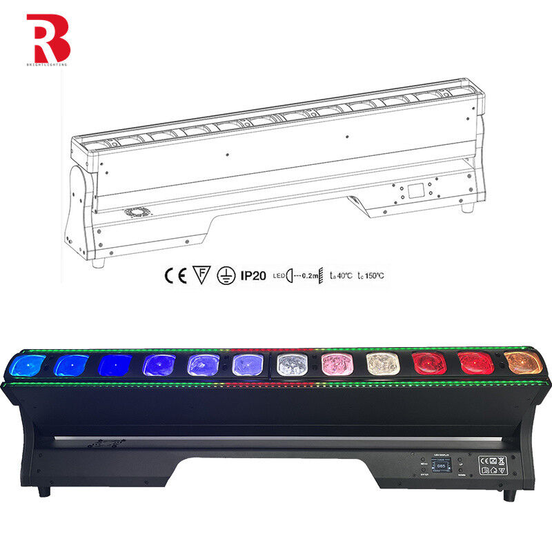 164*0.5w RGB 3in1 LED Bar Beam Moving Head For Theater Productions
