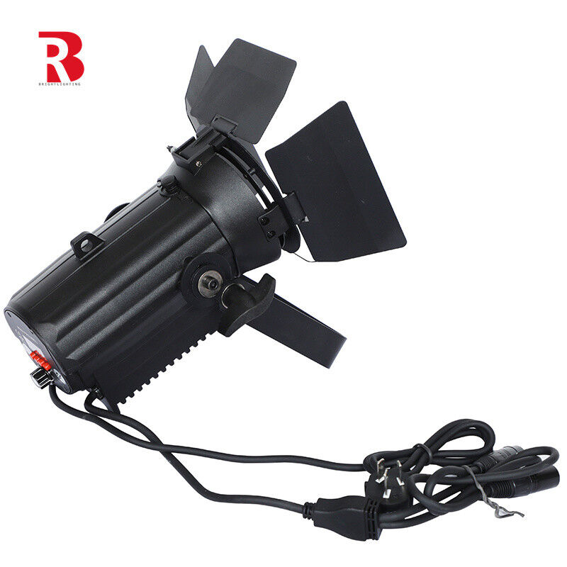 Dmx 60W LED Mini Fresnel Spotlight 60w Single WW / CW Stage Studio Light