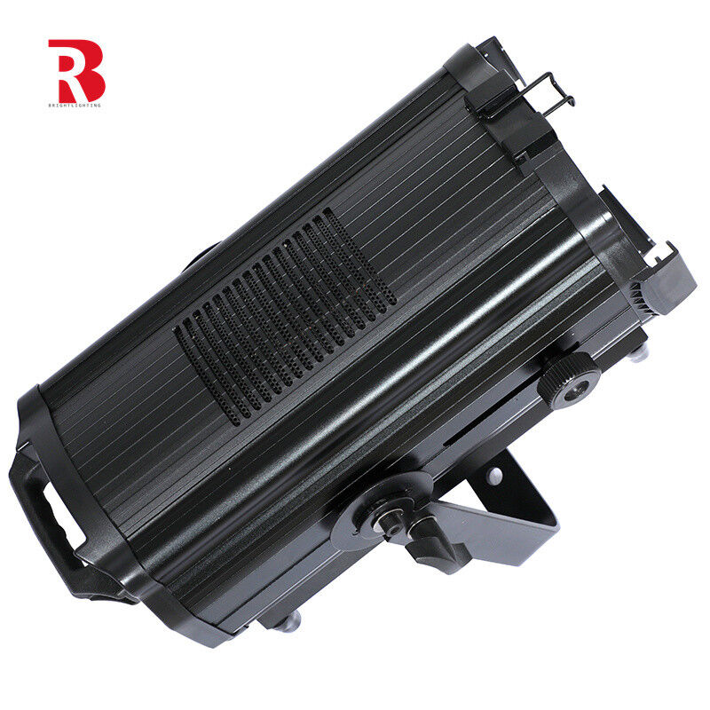 200W DMX512 Manual Zoom Aluminum Alloy LED Fresnel Stage Lighting 2/5CH