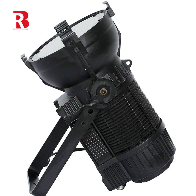 3000K-6000K RDM / DMX RGBAL LED Fresnel Light With Auto Zoom Stage Studio Light