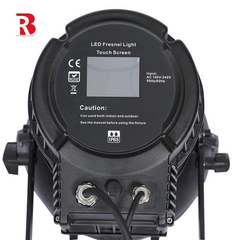 LED Fresnel Light With Auto Zoom Stage Studio Light RDM / DMX RGBAL