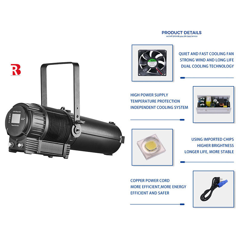 5in1 Professional Concert Stage Studio Light IP65 Rated
