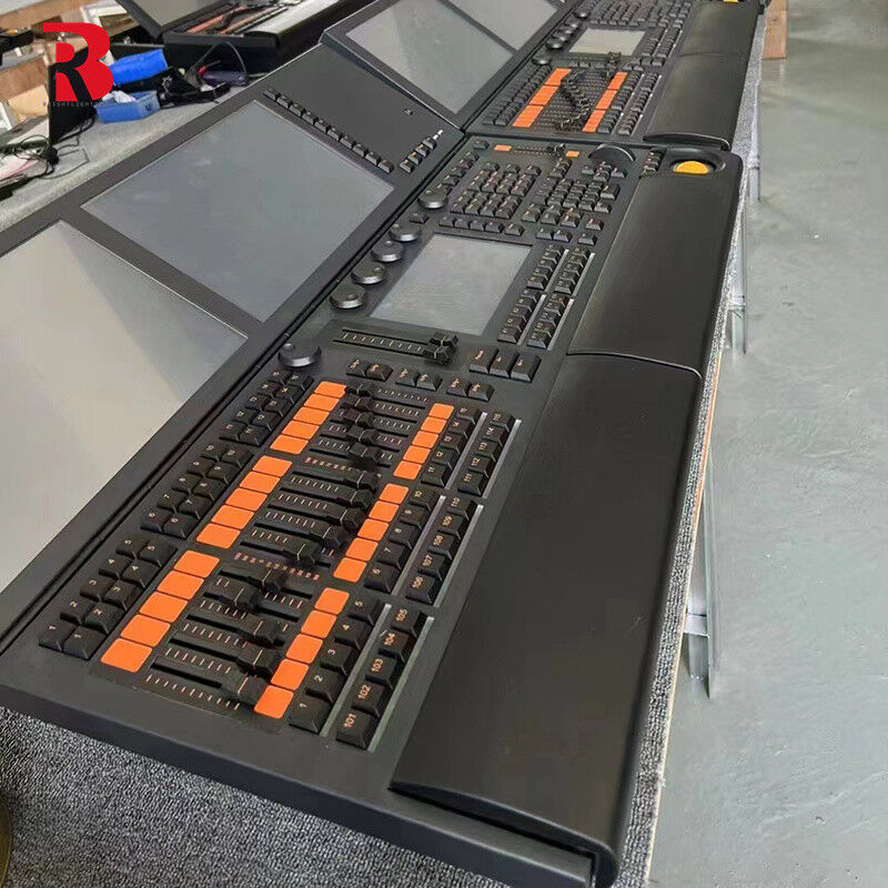 2 Screen Lighting MA Stage DMX Controller System Wide Range Channels Automatic