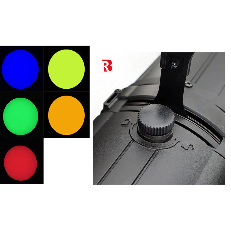 DMX 300w RGBAL Bi-Color Die Casting Aluminum Professional LED Profile Stage Lights
