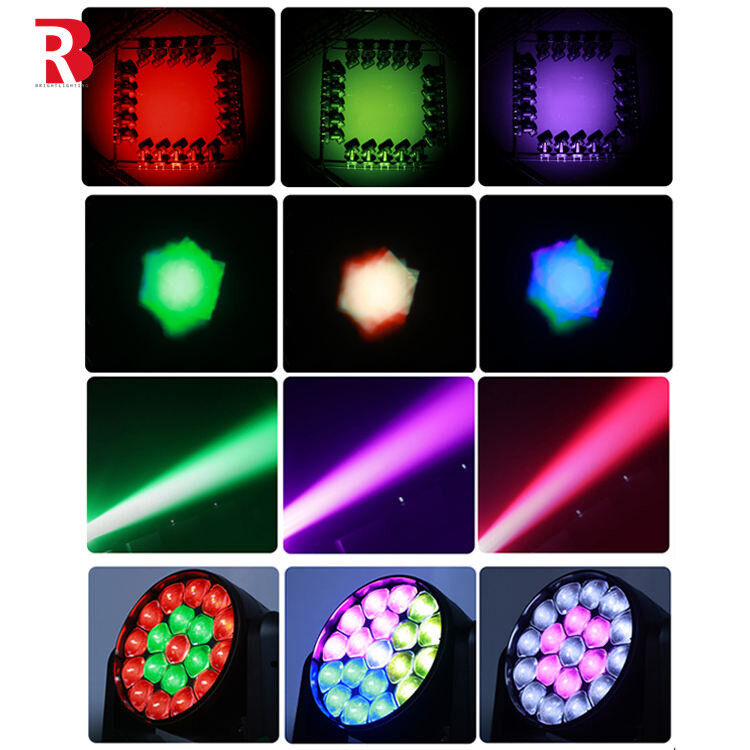19*40w Beeye Outdoor Moving Head Stage Light with led ring Beam