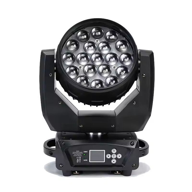 High Brightness Wash Zoom LED 19PCS*15W Moving Head Stage Light For Entertainment