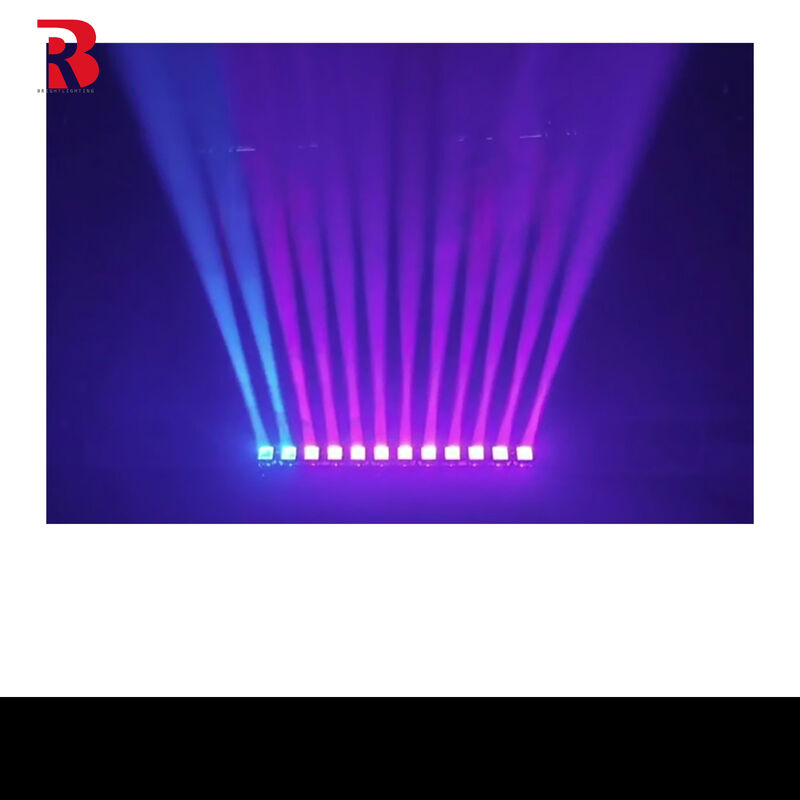 12pcs 40W RGB 3in1 LED Moving Head Beam Stage Light For Nightclubs