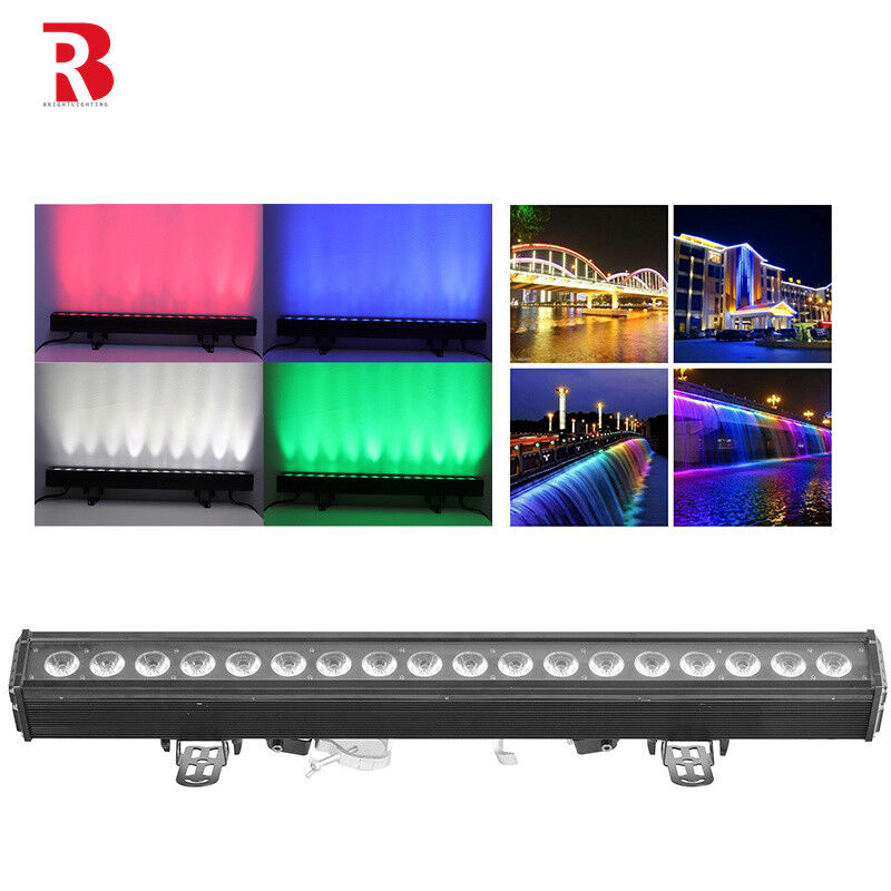 LED IP65 18×10W RGBW LED Pixel Bar Light Stage City Light Adapt To Photography