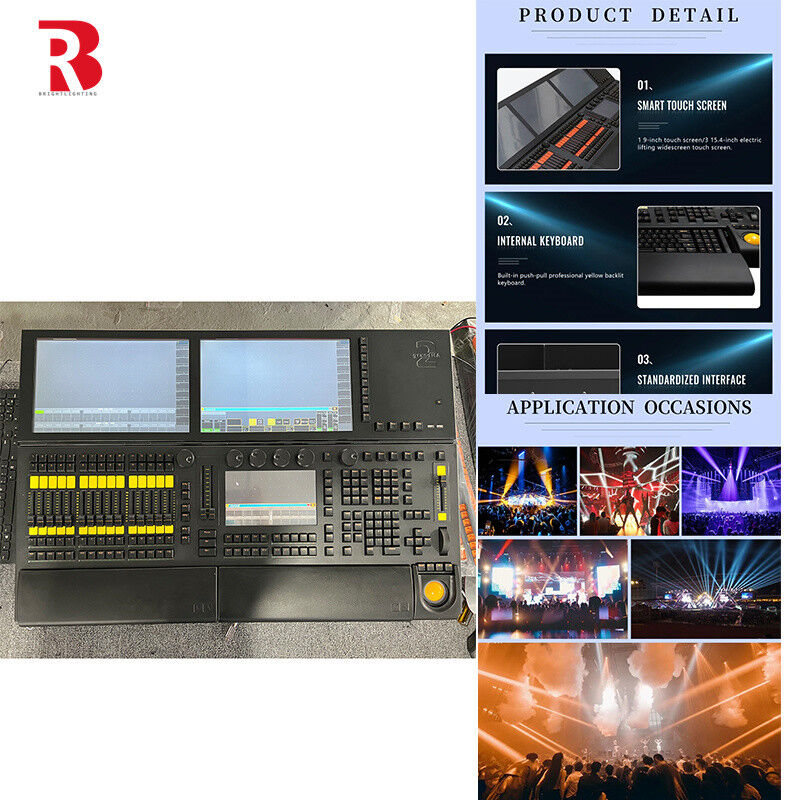 MA Two Size Stage light DMX512 Controller System electronic touch screen