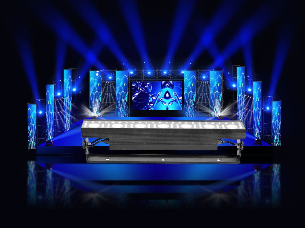 240V 100W LED City Light 7*3W Strobe+48 pcs LED Stage Light For Show