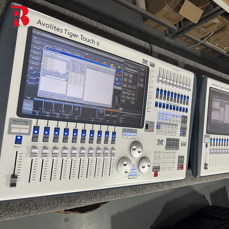 Professional Stage DMX Lighting Controller System TIGER TOUCH II For Event