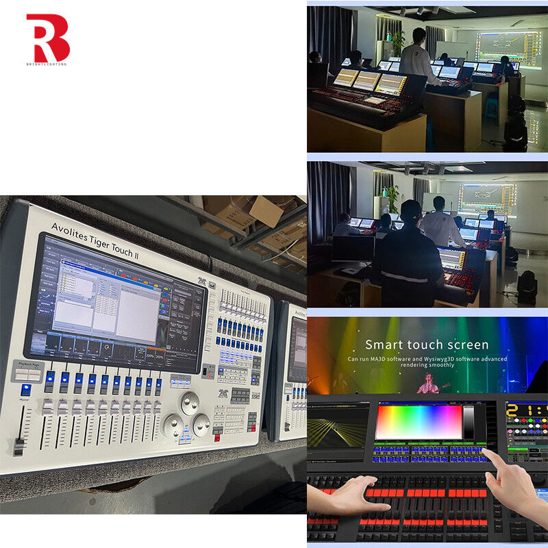 Professional Stage DMX Lighting Controller System TIGER TOUCH II For Event