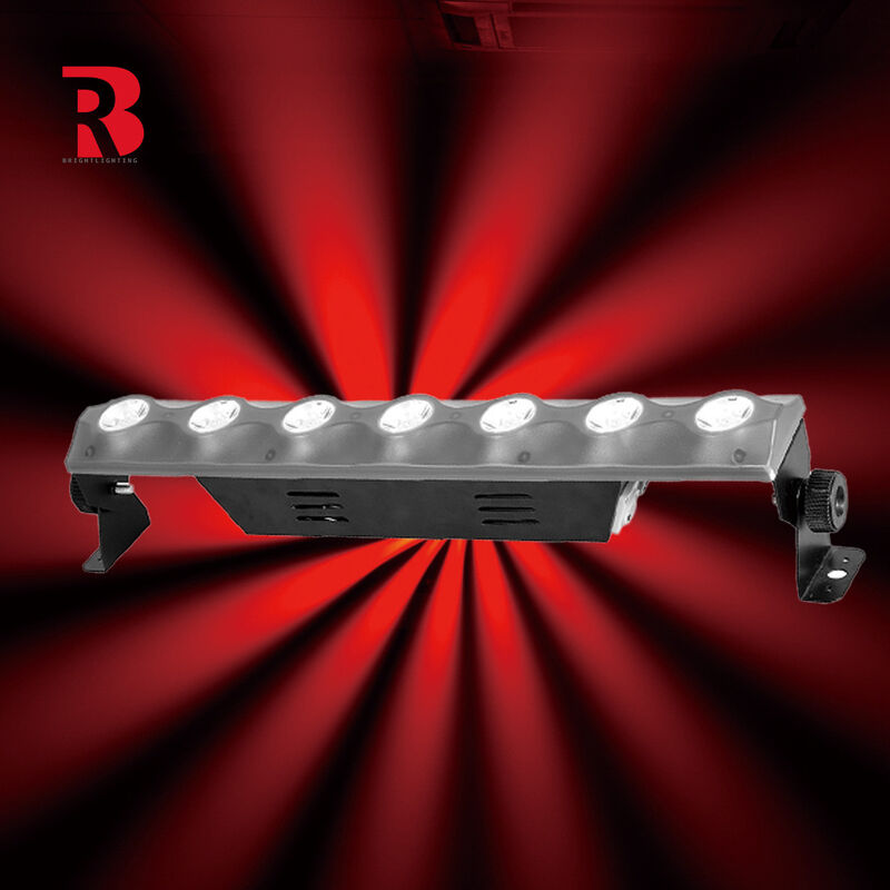 7×3W WarmWhite Beam Effect+42*0.5w RGB 5050SMD 3in1 LED Stage Light