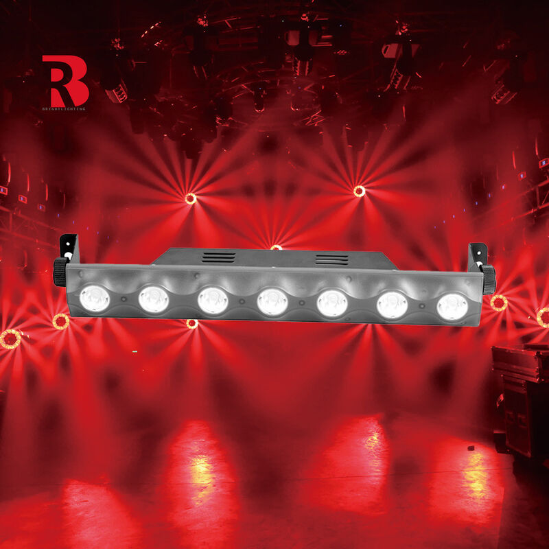 7×3W WarmWhite Beam Effect+42*0.5w RGB 5050SMD 3in1 LED Stage Light