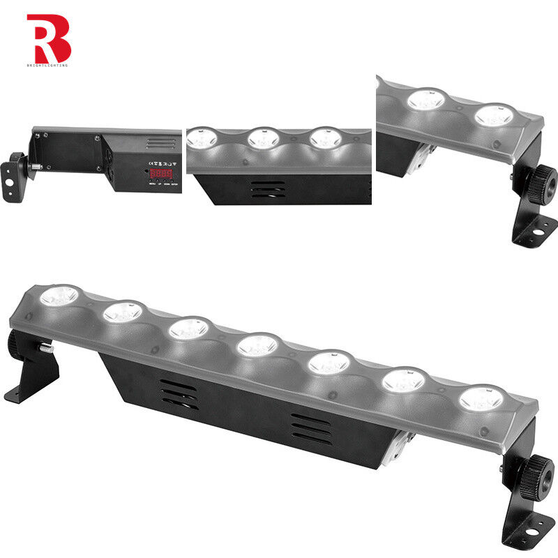 7×3W White+42 Pcs 0.5W RGB 3IN1 LED Stage City Wash Light for dance wedding
