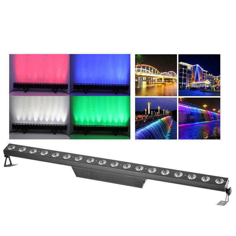 Indoor LED Stage City DMX512 High Quality Pixel Bar 18*4W 4in1 Wash DJ Light