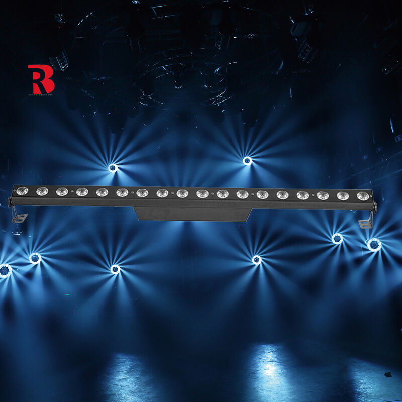 18*4W 240V LED Zoom Wash Bar Light Aluminum For Show Event Concert