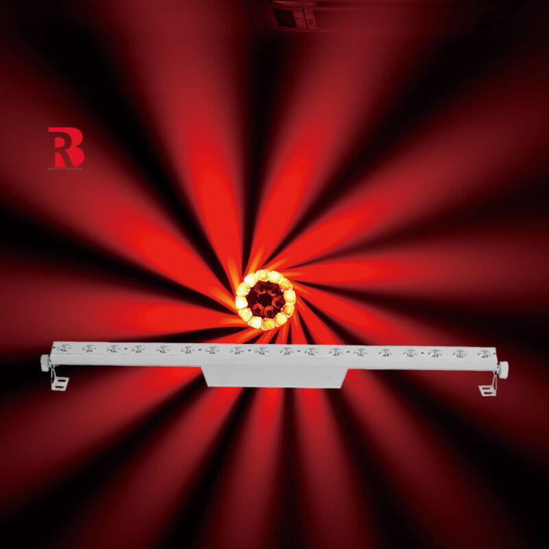 18*4W 240V LED Zoom Wash Bar Light Aluminum For Show Event Concert