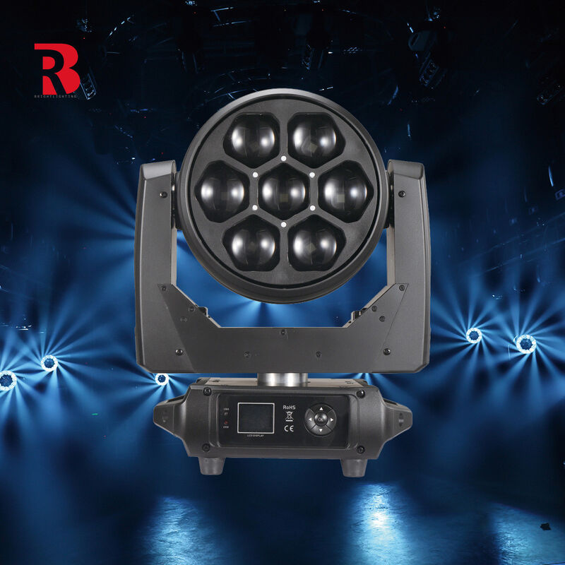 320W LED Zoom Rotation Colorful Display LED Moving Head Stage Light For Event