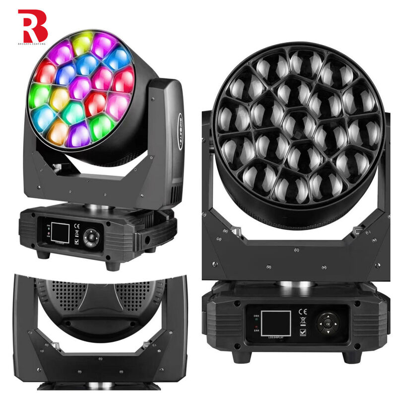 Dynamic Lighting Effects For Concerts With 19x15W Moving Head Stage Light