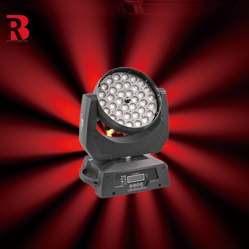 36*10W RGBW 4in1 LED Zoom LED Moving Head Light For Wedding Professional Stage