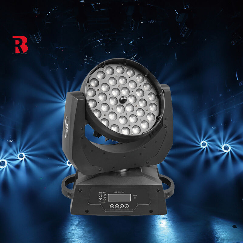 36*10W RGBW 4in1 LED Zoom LED Moving Head Light For Wedding Professional Stage