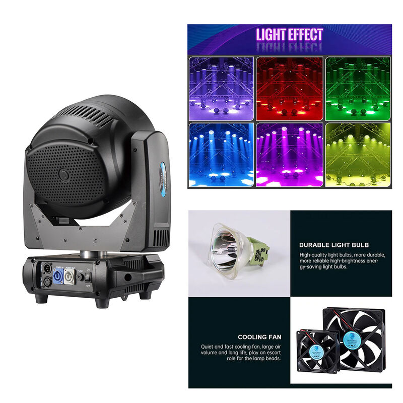 ZOOM Rotation LED Moving Head Beeye Beam 7pcs 40W 4in1 DJ Light For Stage Show