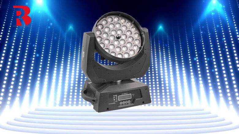 36*10W DMX512 LED Beam Zoom LCD Moving Head Light For Disco Party