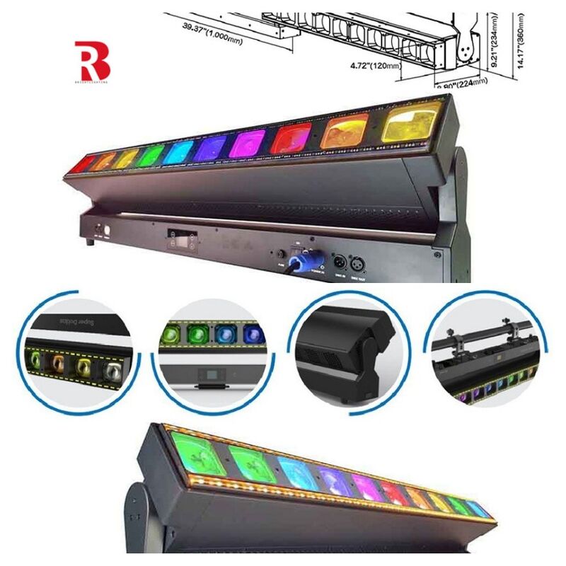 LED Bar Beam Moving Head Stage Light 10*60w For Event And Performance Needs