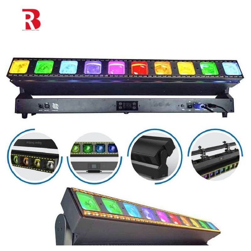 10x60W RGBW Customizable Effects LED Bar Beam Moving Head Stage Light For Personalized Shows