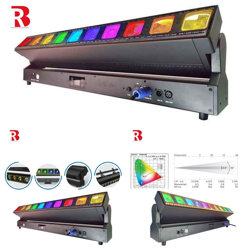 Remote Control Compatible Moving Head Beam Laser Stage Light With LCD Display