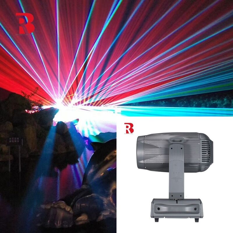 260W Output Moving Head Beam Laser Stage Light DMX512 Master-Slave Automatic Control