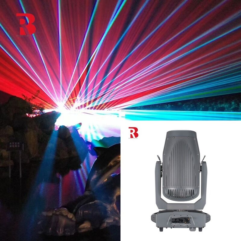 260W Output Moving Head Beam Laser Stage Light DMX512 Master-Slave Automatic Control