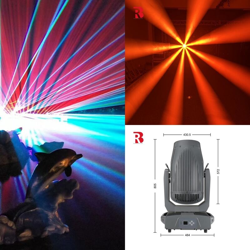 240v Cooling System Moving Head Laser Stage Light For Non-Stop High Energy Performances