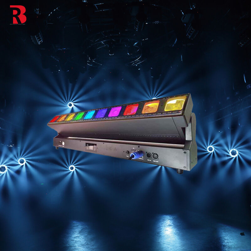 10*60W RBGW 4in1 LED Bar Beam Moving Head Stage Light Manufaturers