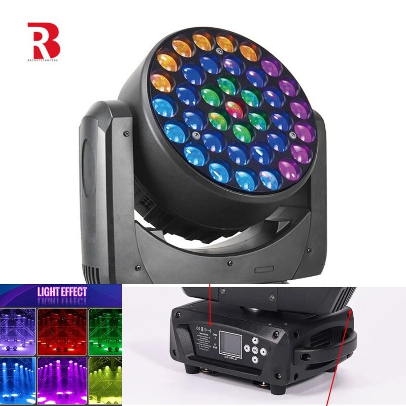 RGBW 4in1 37*15W LED High Brightness Moving Head Light For Live Show